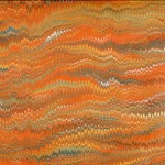 Peigne Droit Fin Orange