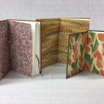 Reliures réalisées en 2018 par Eiko, à Nagano au Japon