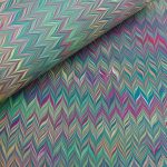 Petit Chevron Vert Violet