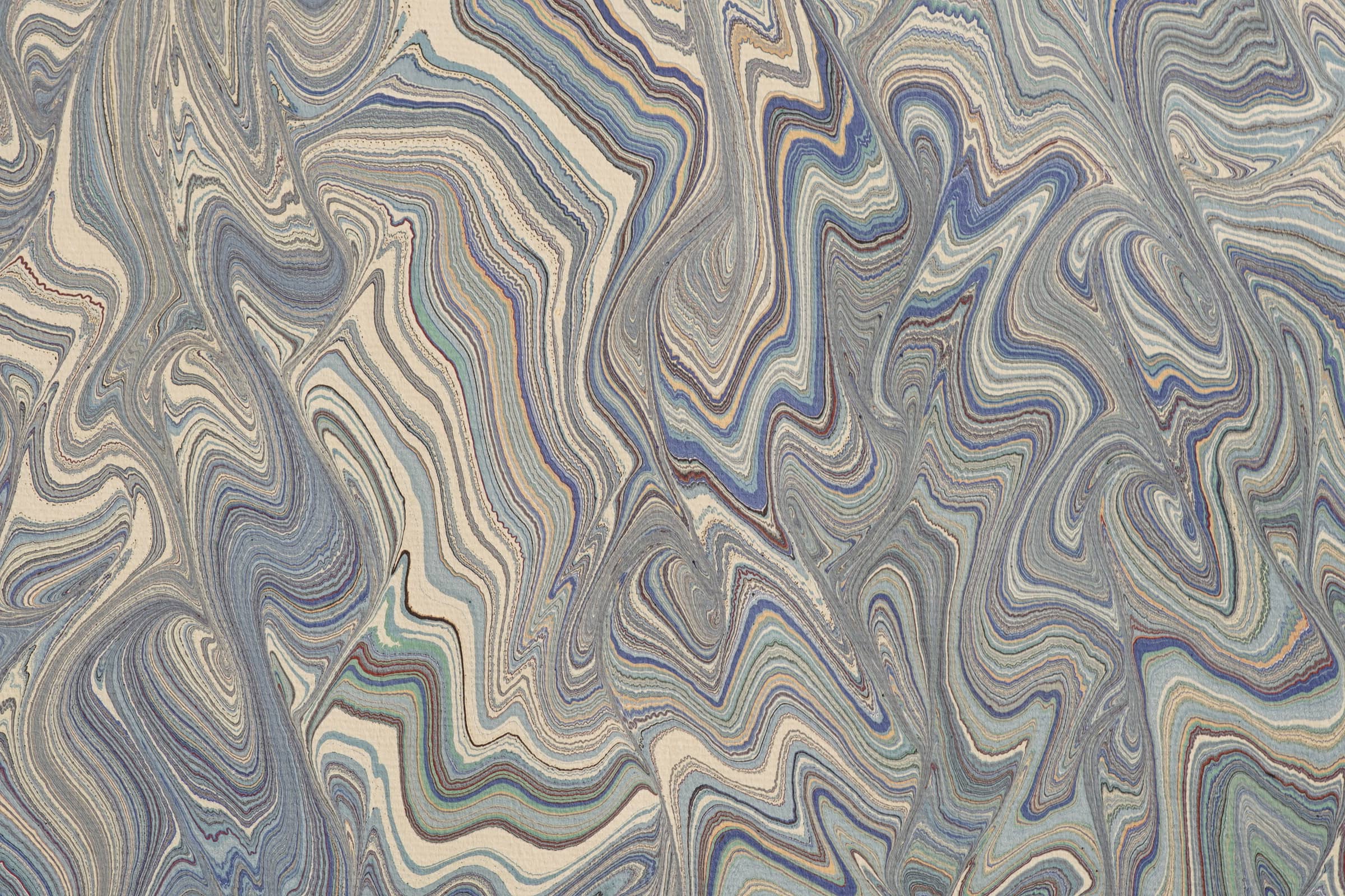 Remous Bleu, détail