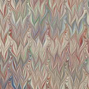 Chevron souple rouge et bleu détail