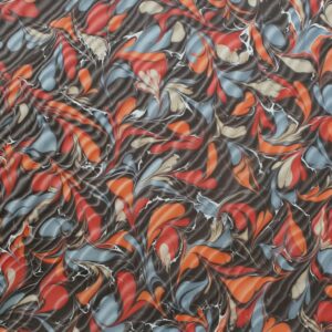 Feuillage Noir Rouge Orange