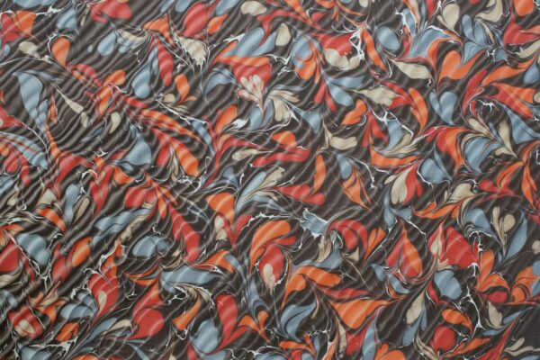 Feuillage Noir Rouge Orange