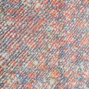 Caillouté ombré Bleu rouge jaune