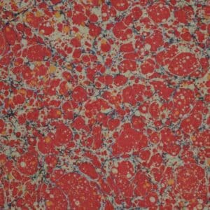 Caillouté Vermillon détail