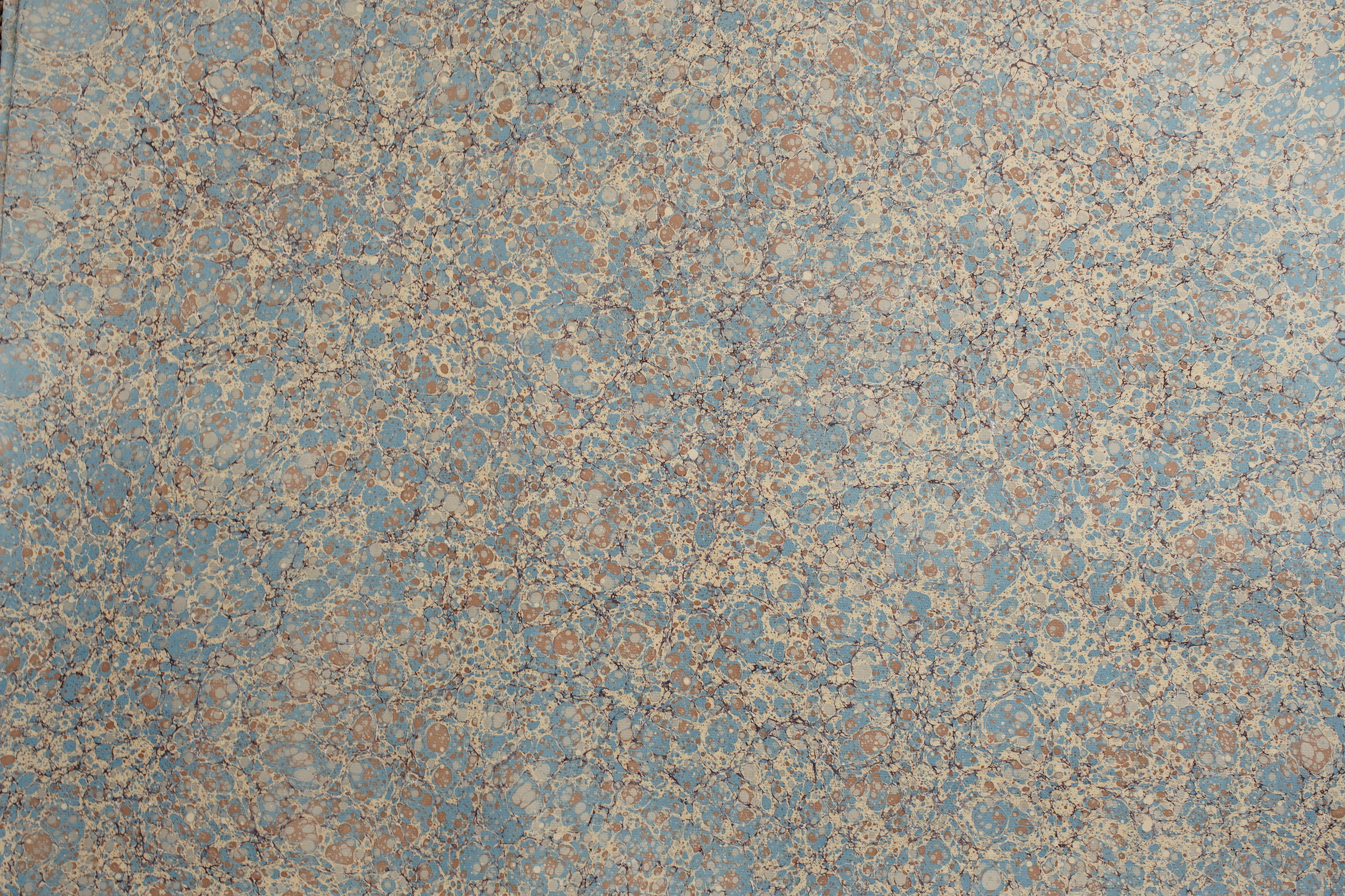 Caillouté Bleu brun