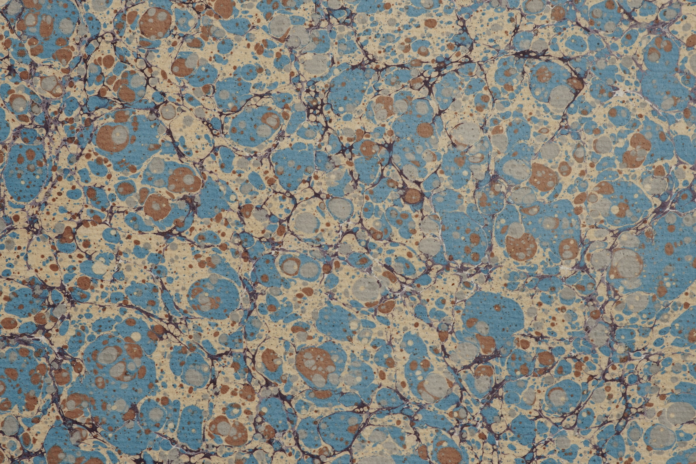 Caillouté Bleu brun, détail