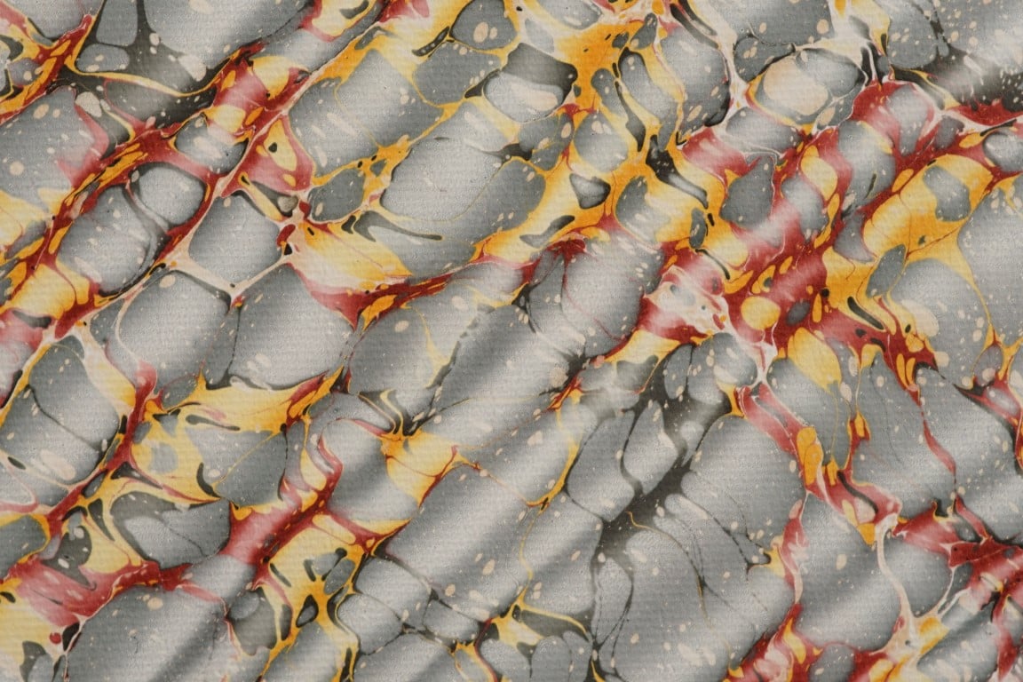 Caillouté Ombré Bleu-gris, détail