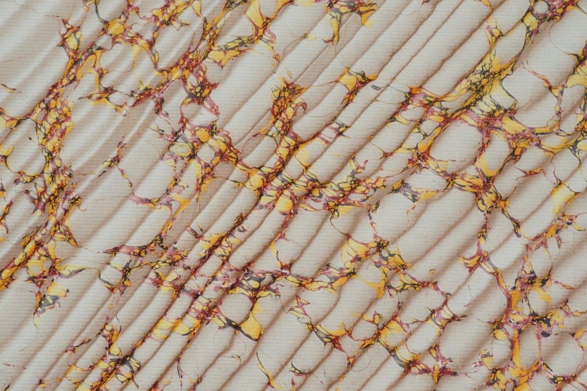 Caillouté ombré Beige détail